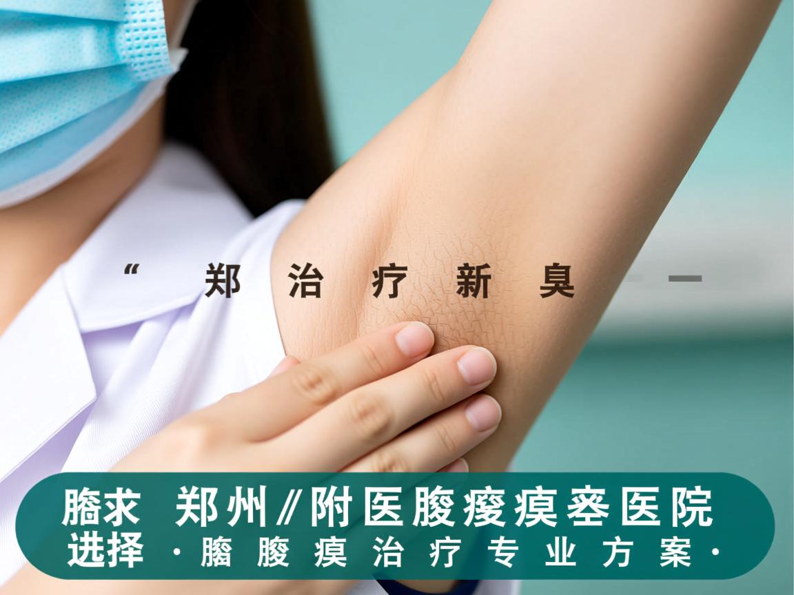 腋臭治疗新选择，郑州附医腋臭医院的腋臭治疗专业方案