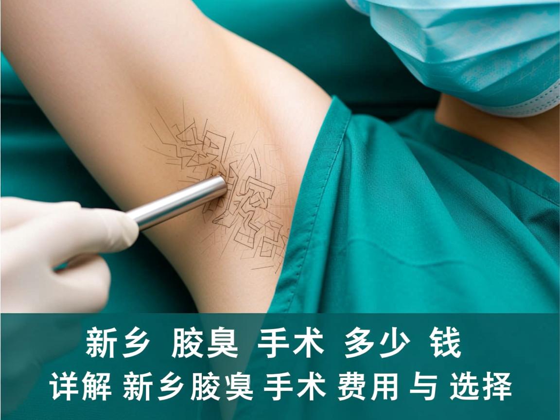 新乡腋臭手术多少钱,详解新乡腋臭手术费用与选择 新乡腋臭手术多少钱,详解新乡腋臭手术费用与选择