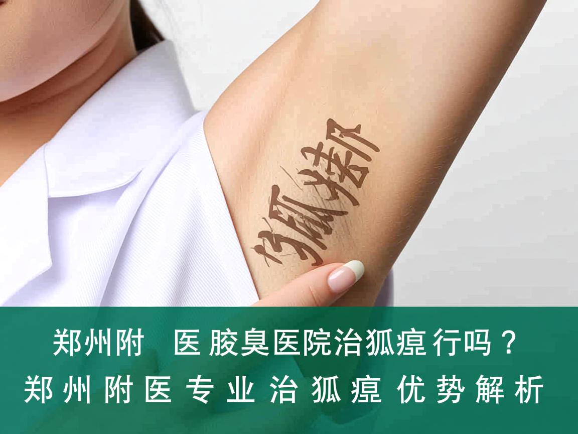 郑州附医腋臭医院治狐臭行吗？郑州附医专业治狐臭优势解析