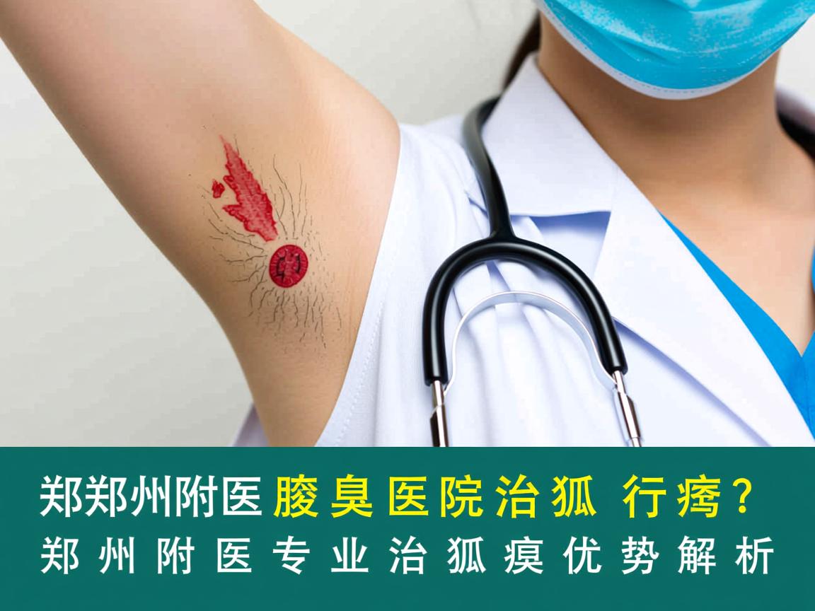 郑州附医腋臭医院治狐臭行吗？郑州附医专业治狐臭优势解析