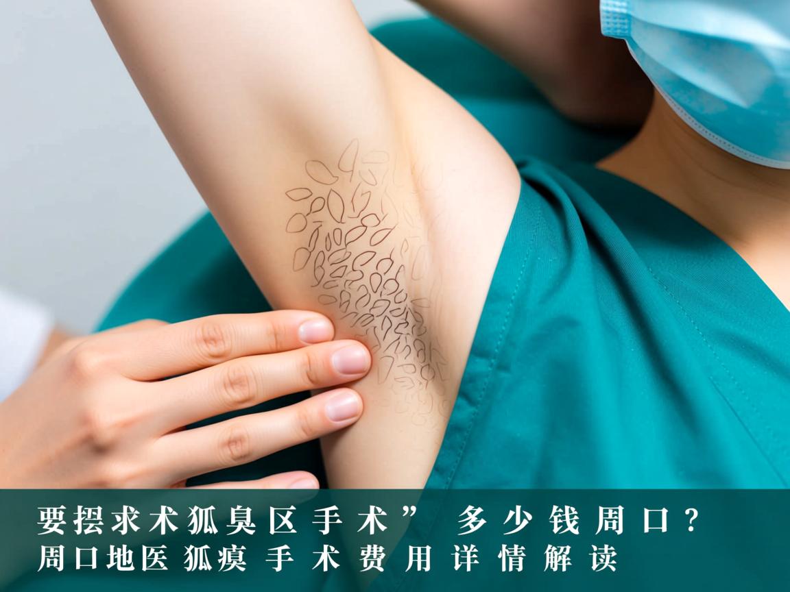 狐臭手术多少钱周口？周口地区狐臭手术费用详情解读