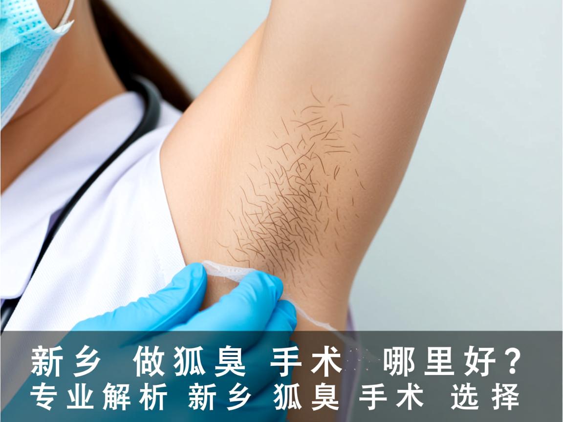 新乡做狐臭手术哪里好？专业解析新乡狐臭手术选择