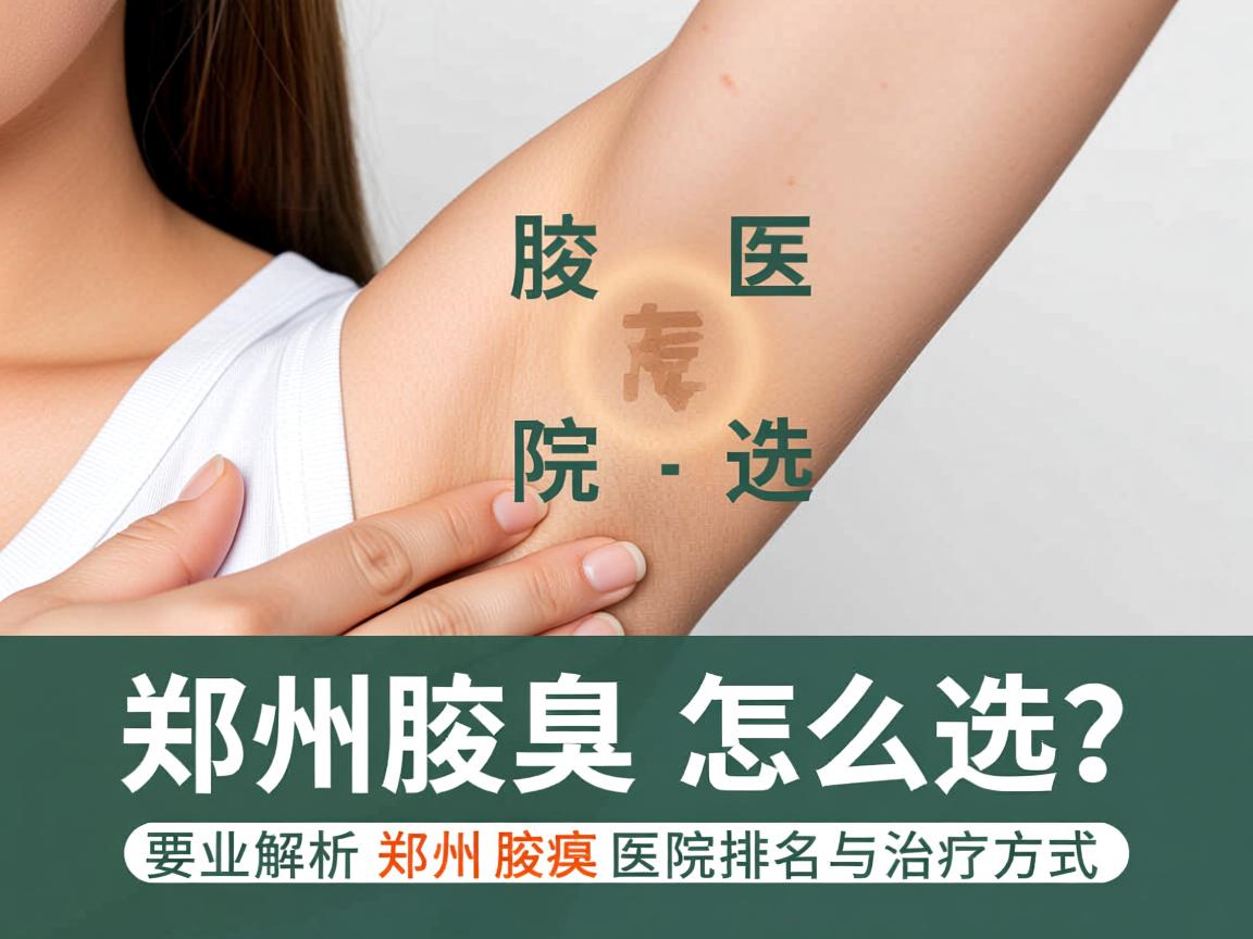 郑州腋臭医院怎么选?专业解析郑州腋臭医院排名与治疗方式 郑州腋臭医院怎么选?专业解析郑州腋臭医院排名与治疗方式