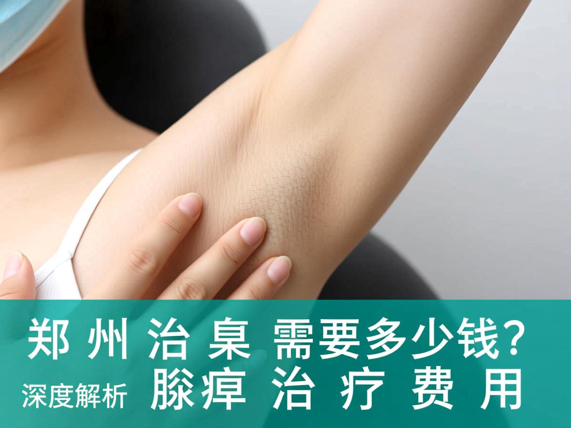 郑州治腋臭需要多少钱？深度解析郑州腋臭治疗费用