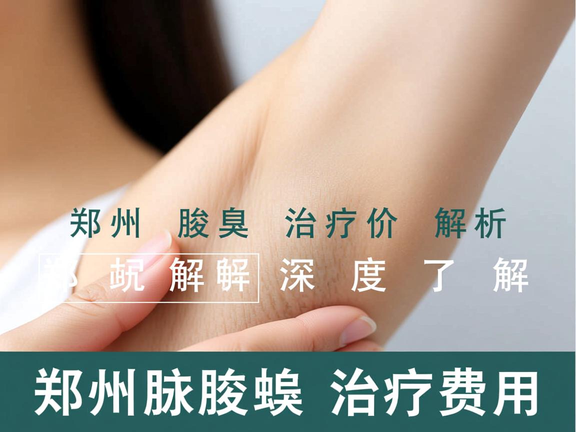 郑州腋臭治疗价格解析,深度了解郑州腋臭治疗费用 郑州腋臭治疗价格解析,深度了解郑州腋臭治疗费用