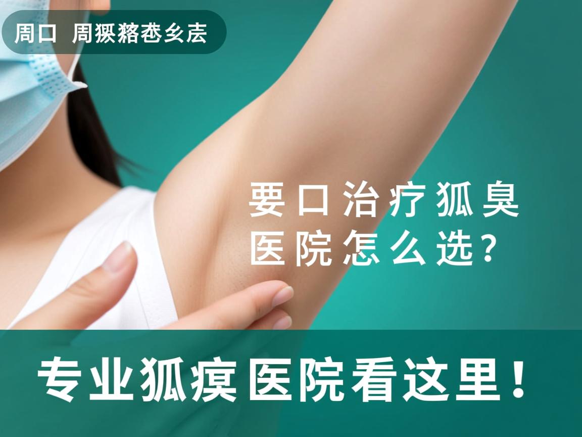 周口治疗狐臭医院怎么选?专业狐臭医院看这里! 周口治疗狐臭医院怎么选?专业狐臭医院看这里!