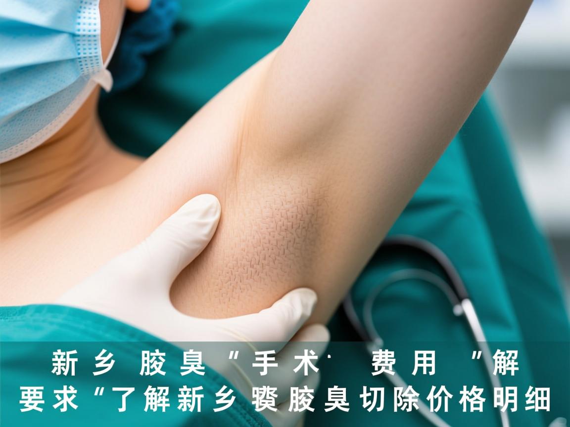 新乡腋臭手术费用解析,了解新乡腋臭切除价格明细 新乡腋臭手术费用解析,了解新乡腋臭切除价格明细