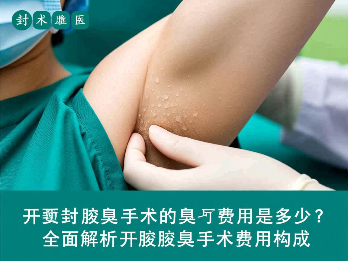 开封腋臭手术的费用是多少?全面解析开封腋臭手术费用构成 开封腋臭手术的费用是多少?全面解析开封腋臭手术费用构成
