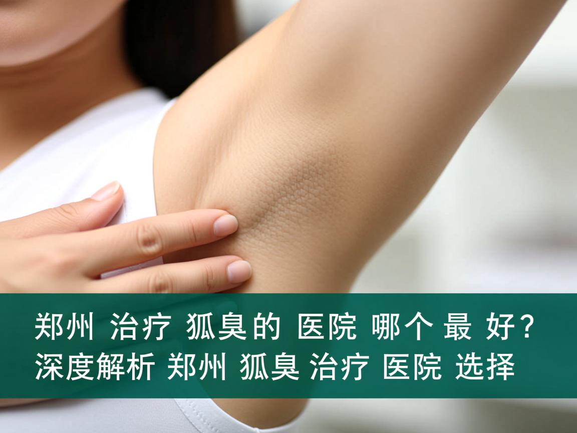 郑州治疗狐臭的医院哪个最好？深度解析郑州狐臭治疗医院的选择