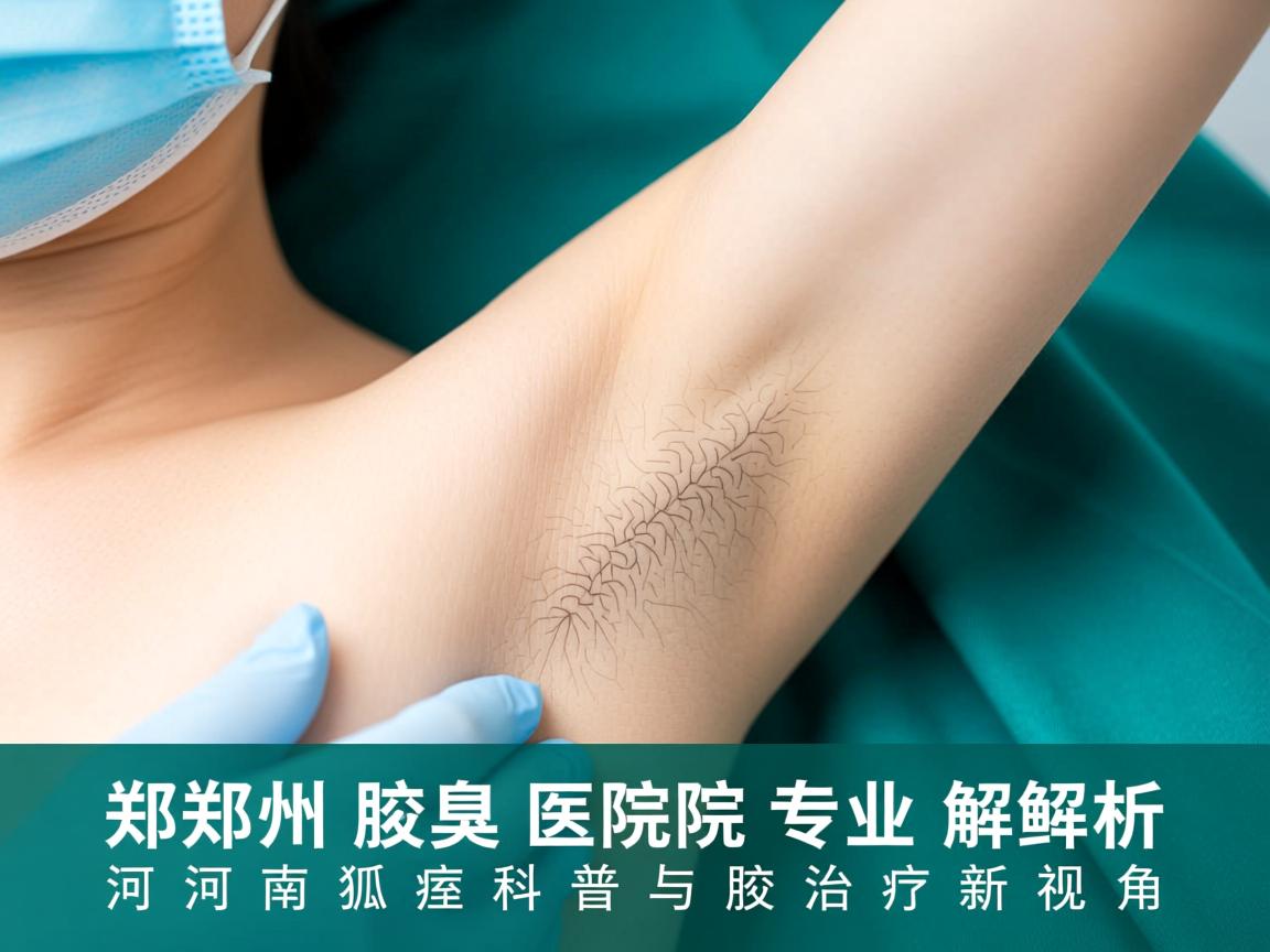 郑州腋臭医院专业解析,河南狐臭科普与腋臭治疗新视角 郑州腋臭医院专业解析,河南狐臭科普与腋臭治疗新视角