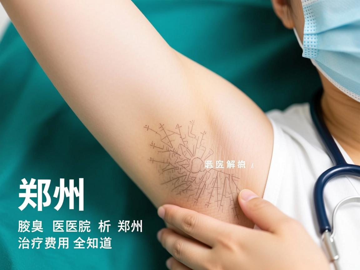 郑州腋臭医院解析，郑州地区腋臭治疗费用全知道