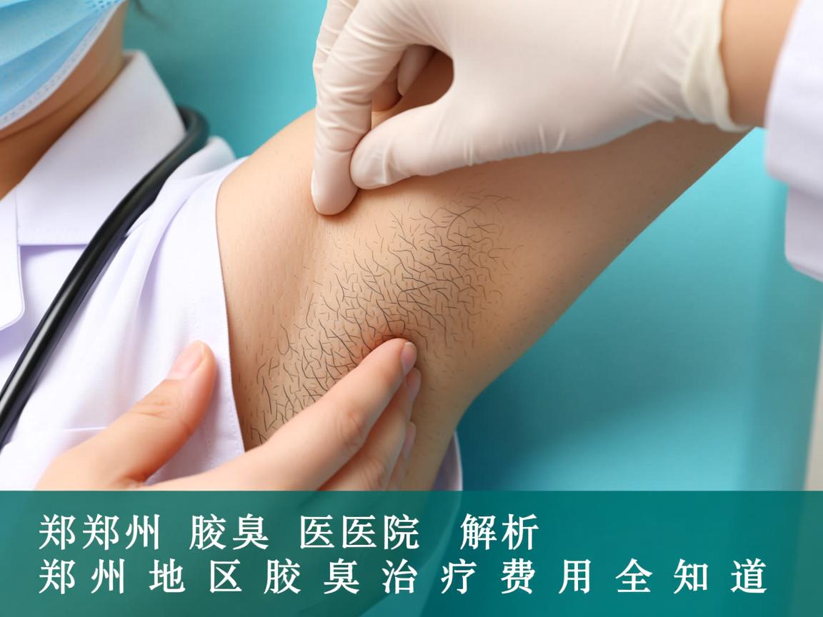 郑州腋臭医院解析，郑州地区腋臭治疗费用全知道