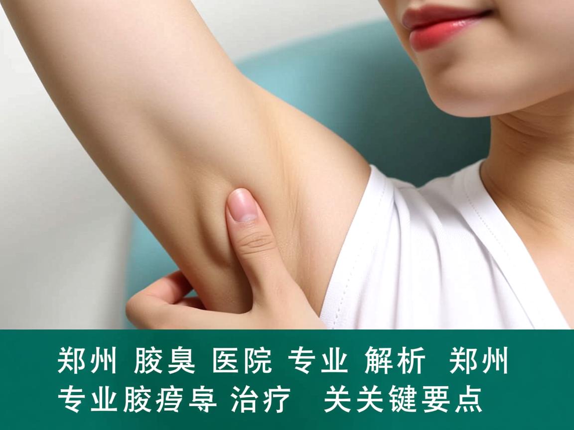 郑州腋臭医院专业解析，郑州专业腋臭治疗的关键要点