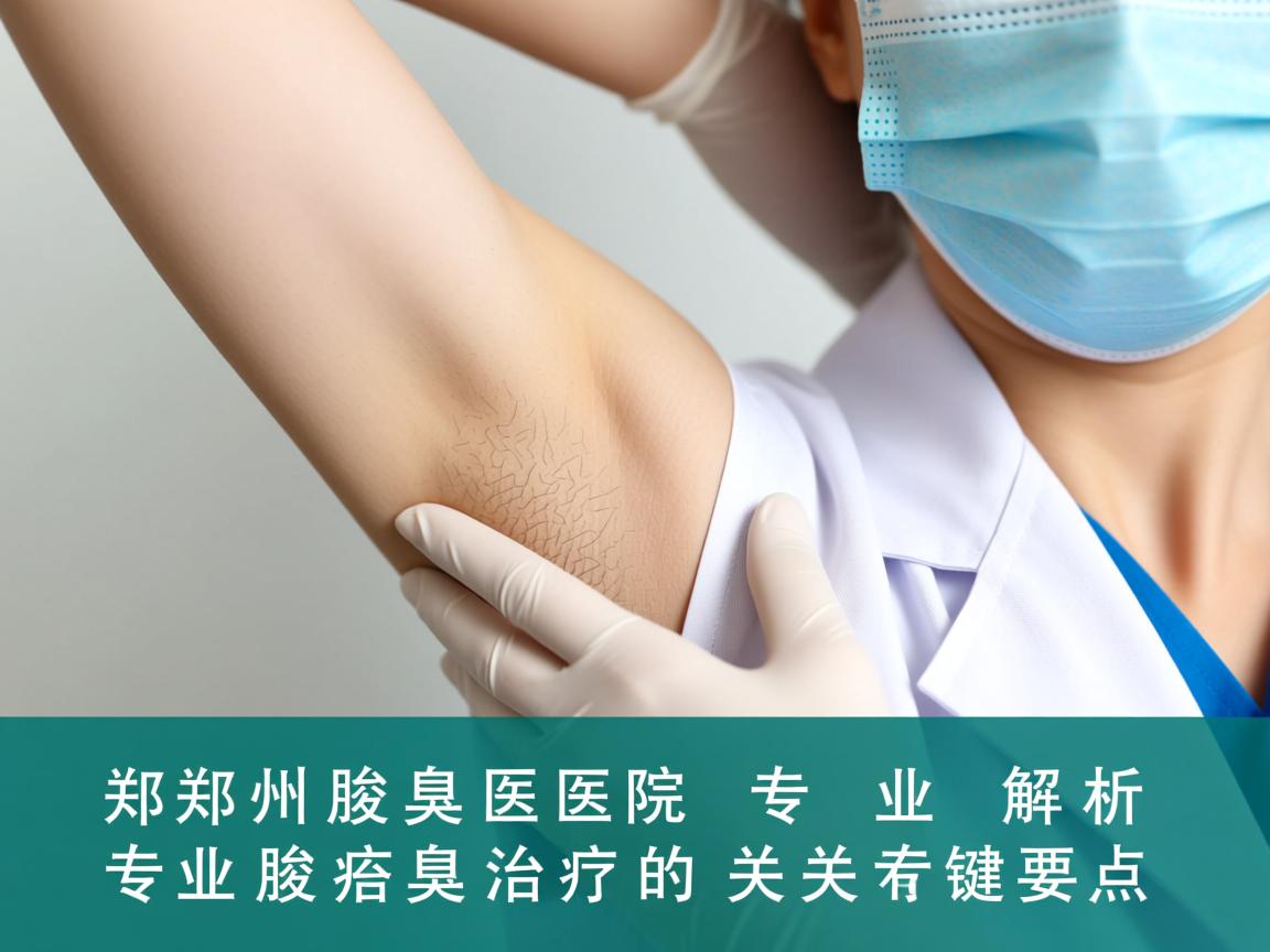郑州腋臭医院专业解析，郑州专业腋臭治疗的关键要点