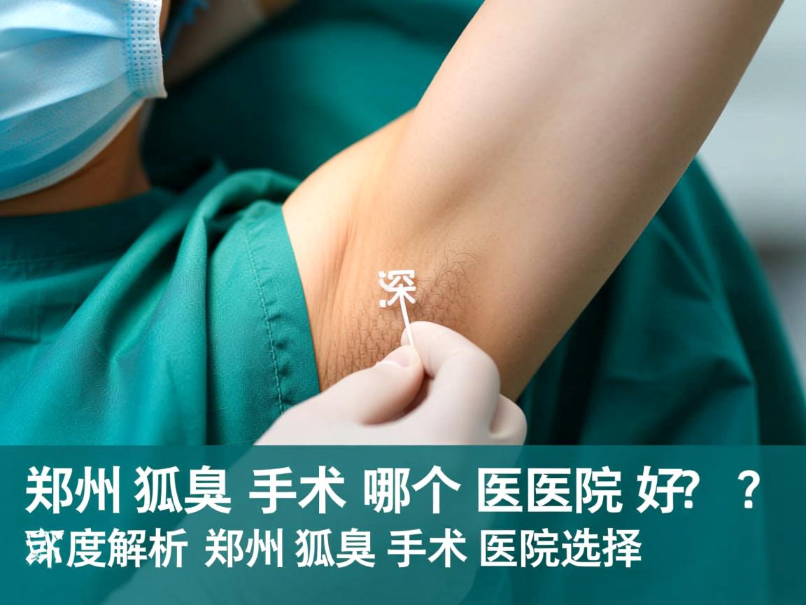 郑州狐臭手术哪个医院好?深度解析郑州狐臭手术医院选择 郑州狐臭手术哪个医院好?深度解析郑州狐臭手术医院选择