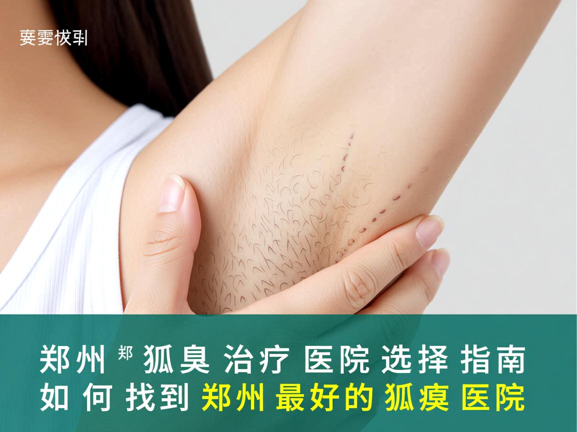 郑州狐臭治疗医院选择指南，如何找到郑州最好的狐臭医院