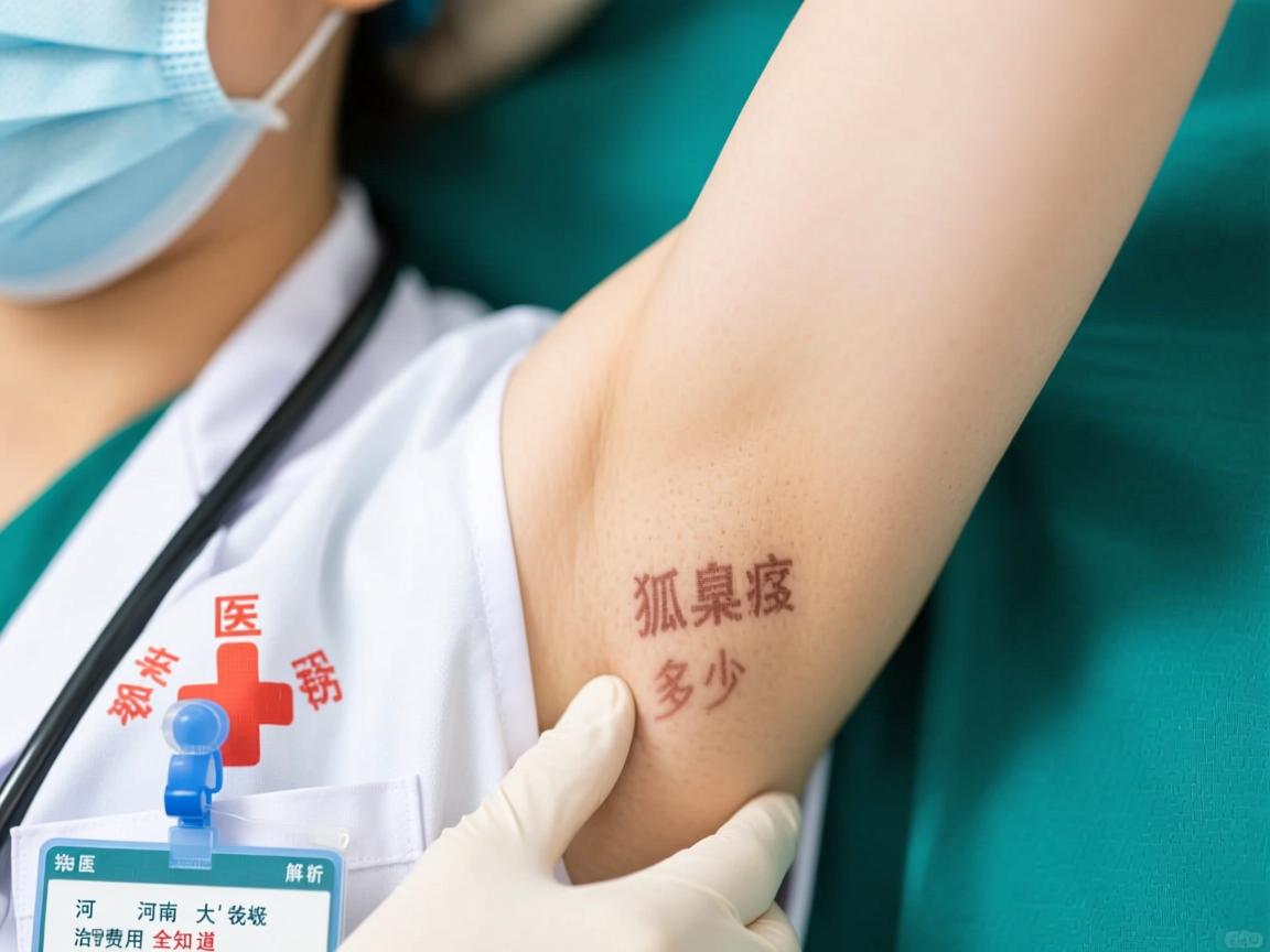 郑州附医腋臭医院解析，河南治疗狐臭大概多少钱，狐臭治疗费用全知道