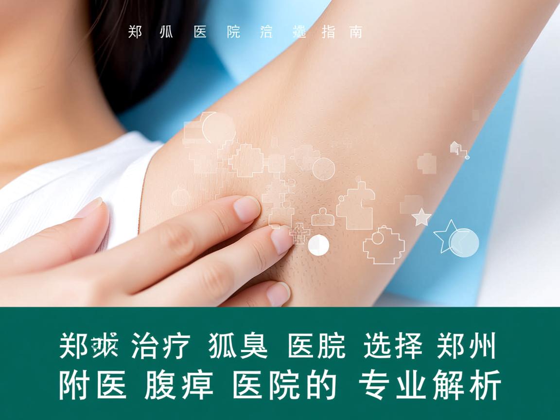 郑州治疗狐臭医院选择指南，郑州附医腋臭医院的专业解析