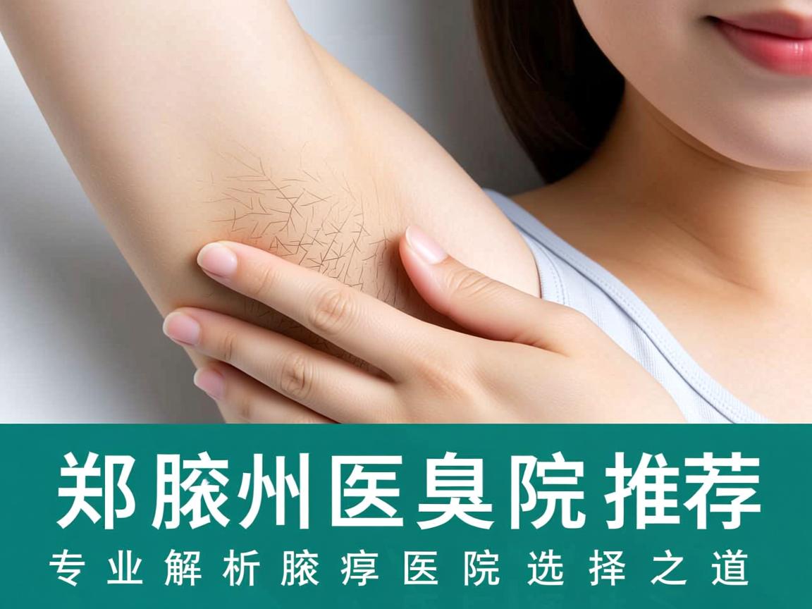 郑州腋臭医院推荐,专业解析腋臭医院的选择之道 郑州腋臭医院推荐,专业解析腋臭医院的选择之道