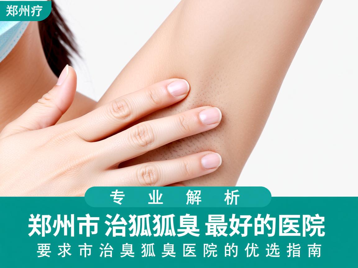 郑州市治狐臭最好的医院，专业解析郑州市治狐臭医院的优选指南
