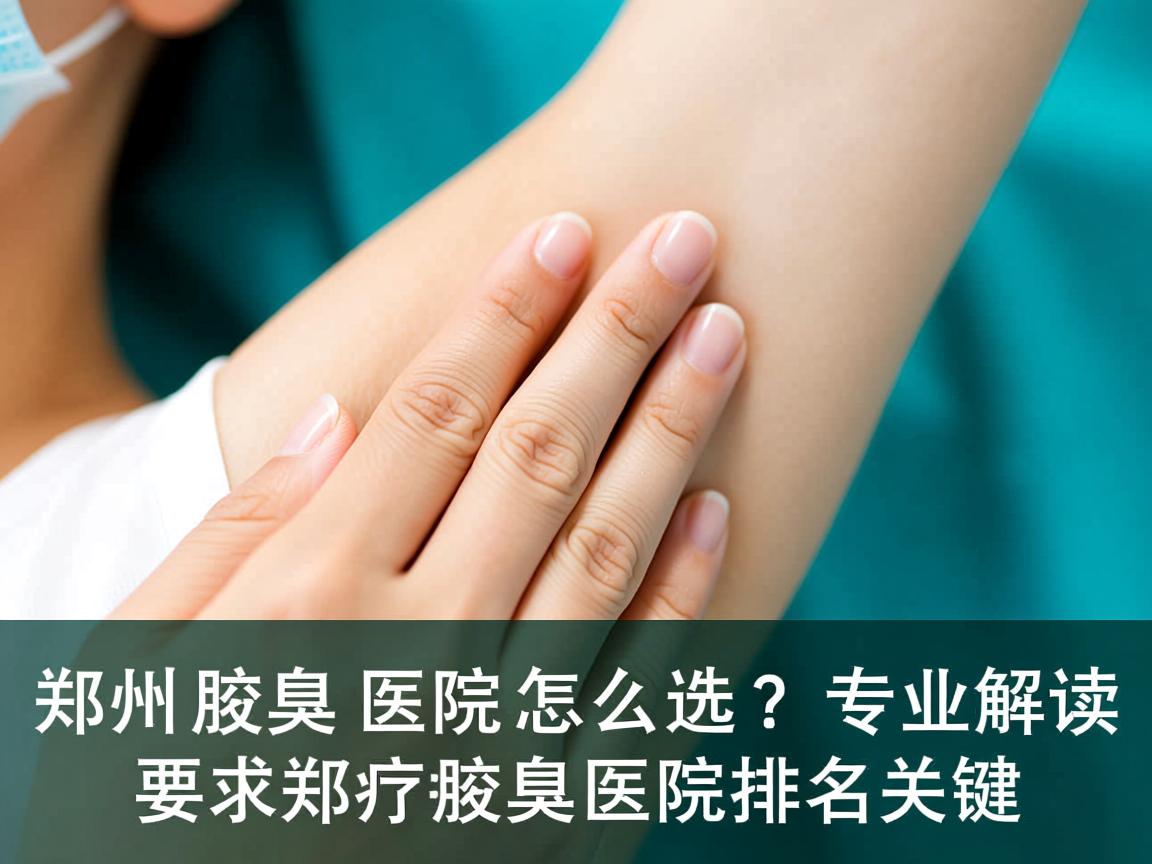 郑州腋臭医院怎么选?专业解读郑州腋臭医院排名关键 郑州腋臭医院怎么选?专业解读郑州腋臭医院排名关键