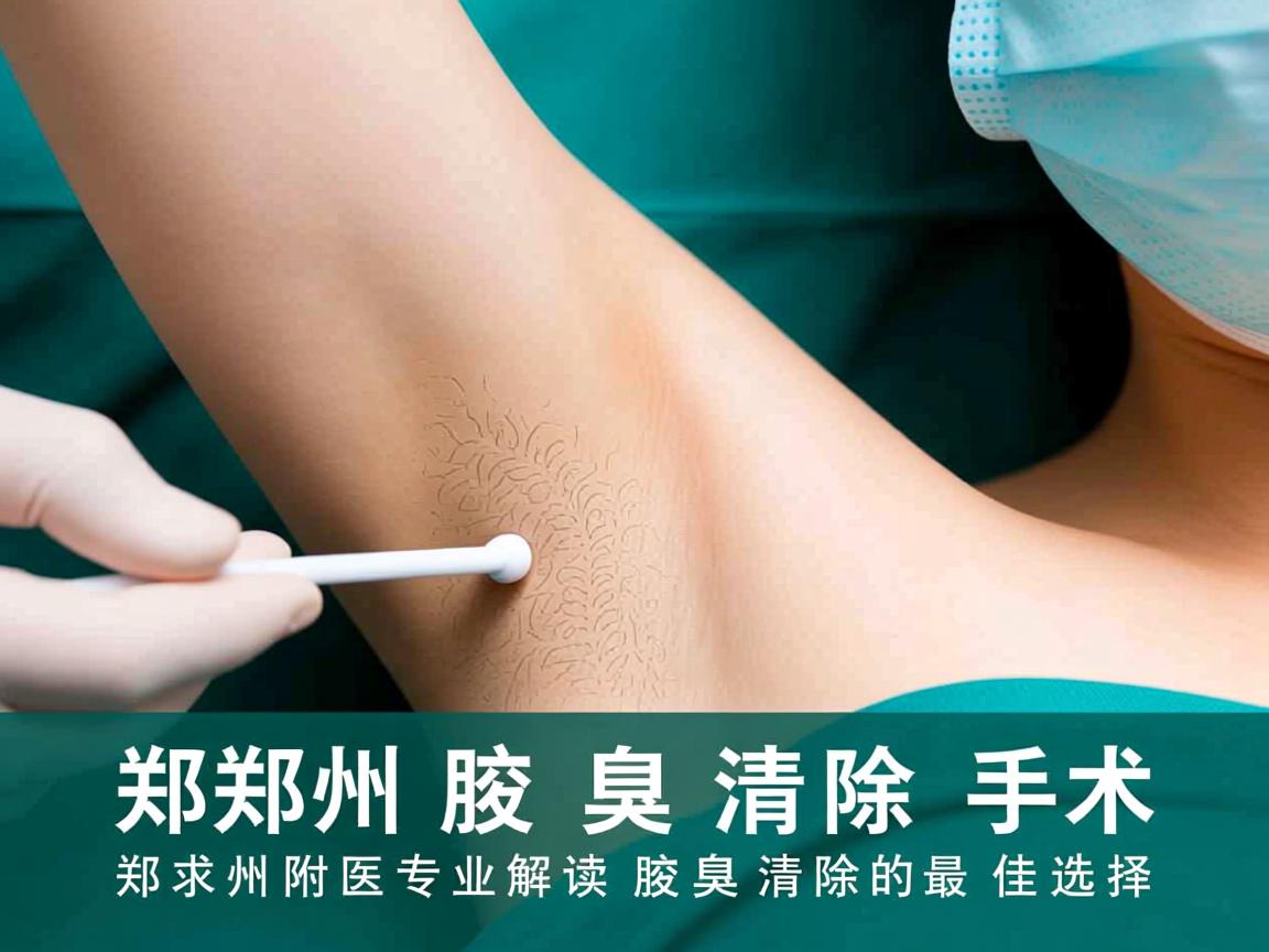 郑州腋臭清除手术，郑州附医专业解读腋臭清除的最佳选择