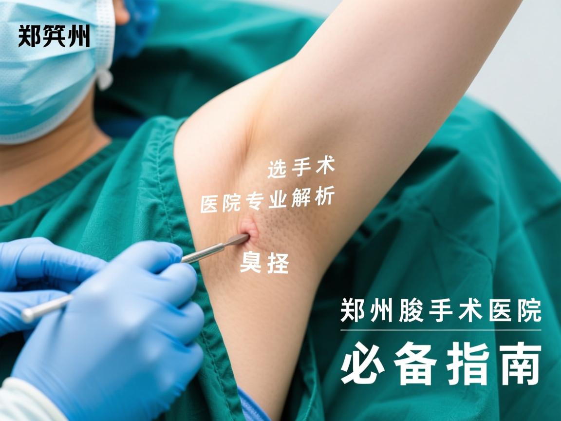 郑州腋臭手术医院专业解析,选择郑州腋臭手术医院的必备指南 郑州腋臭手术医院专业解析,选择郑州腋臭手术医院的必备指南