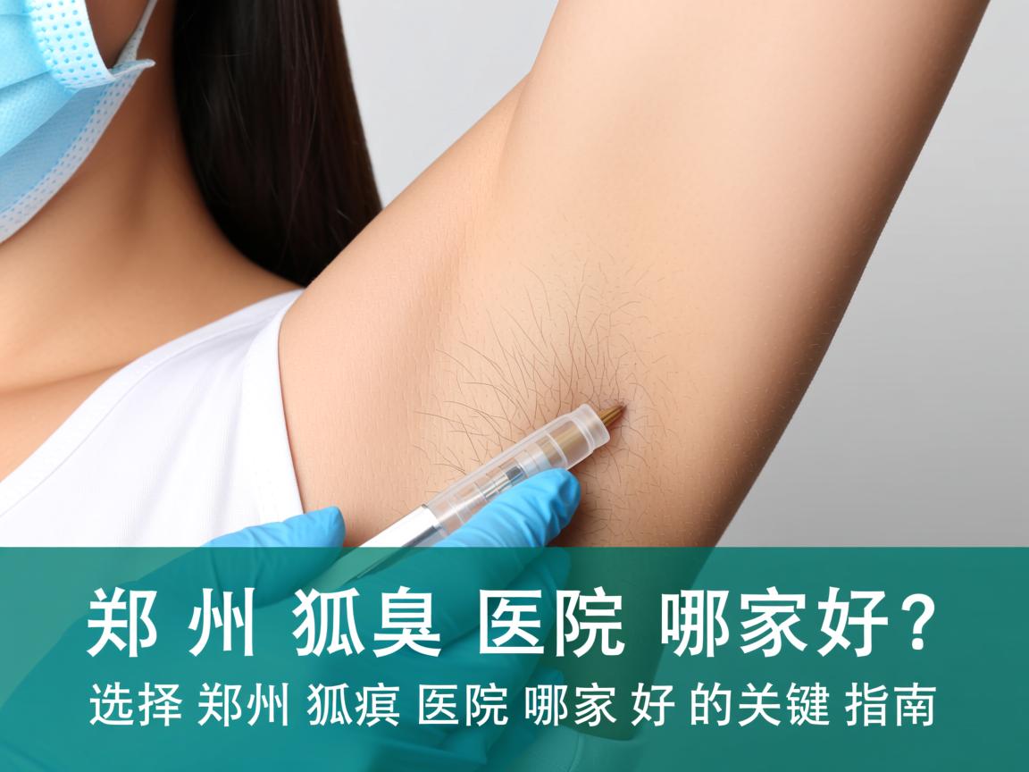 郑州狐臭医院哪家好？选择郑州狐臭医院哪家好的关键指南