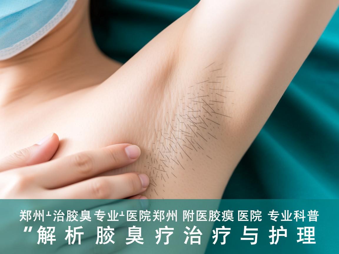 郑州治腋臭专业医院，郑州附医腋臭医院专业科普，解析腋臭治疗与护理