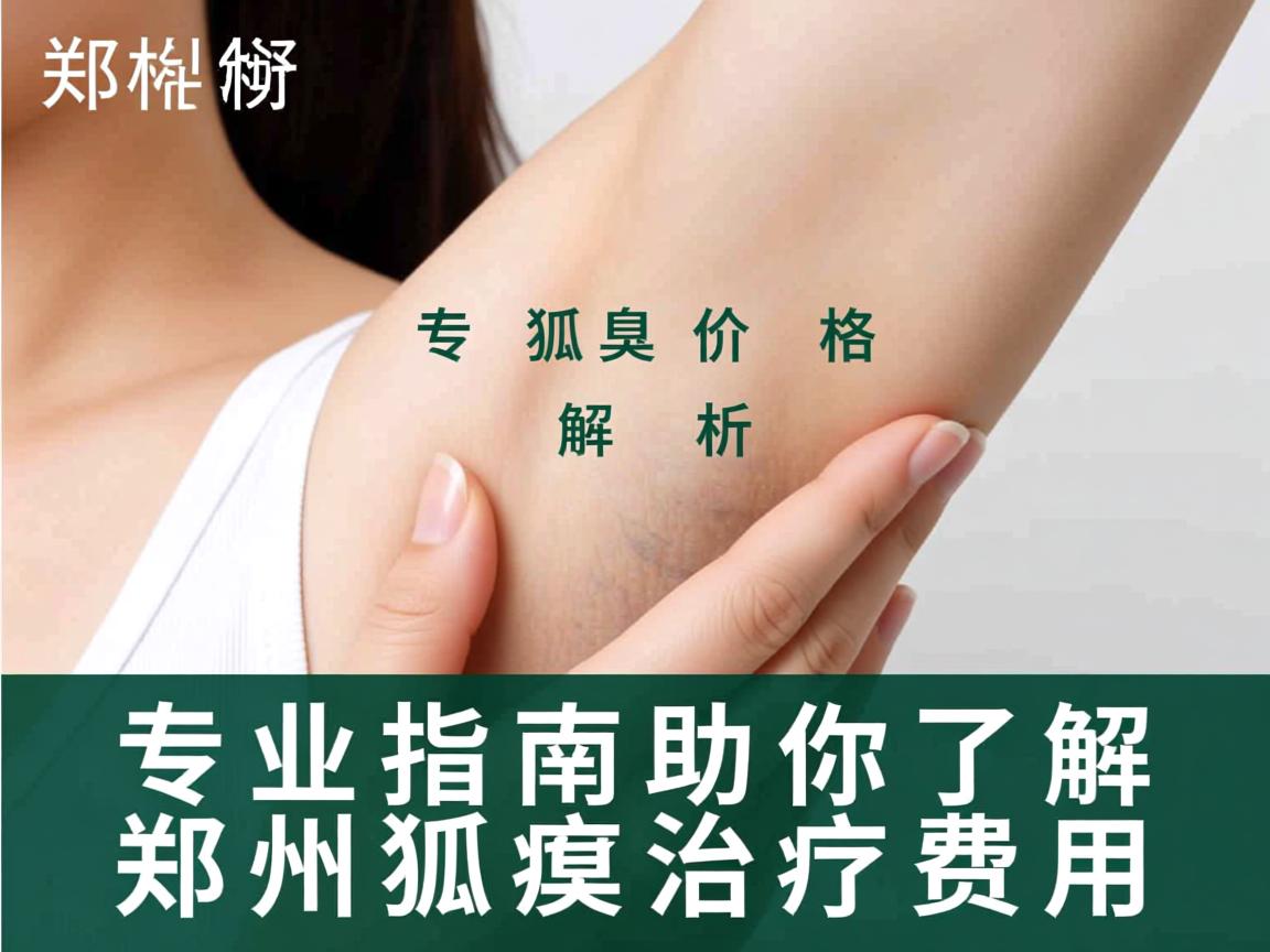 郑州治疗狐臭价格解析，专业指南助你了解郑州狐臭治疗费用