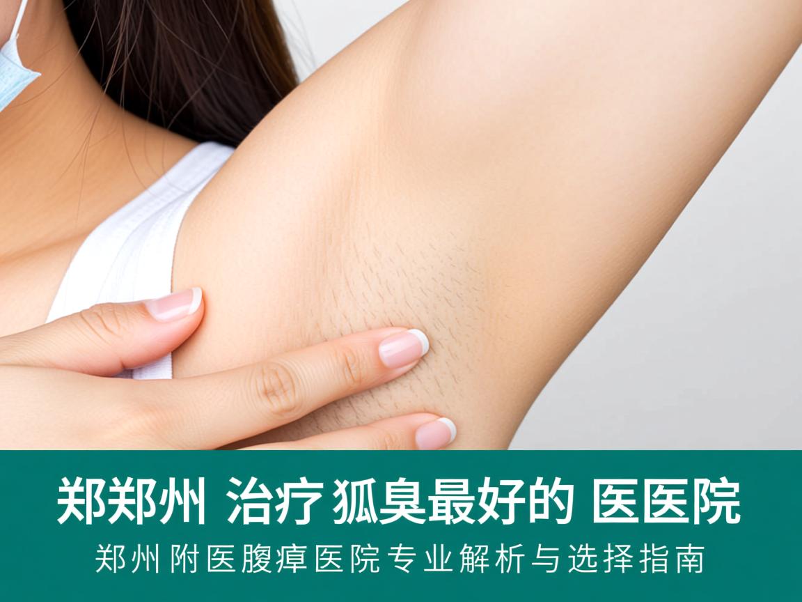 郑州治疗狐臭最好的医院，郑州附医腋臭医院专业解析与选择指南