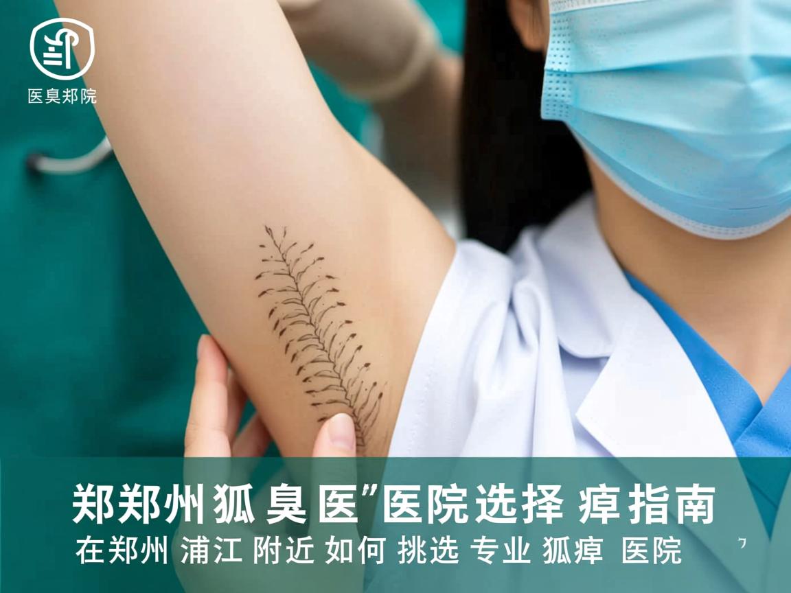 郑州狐臭医院选择指南，在郑州浦江附近如何挑选专业狐臭医院