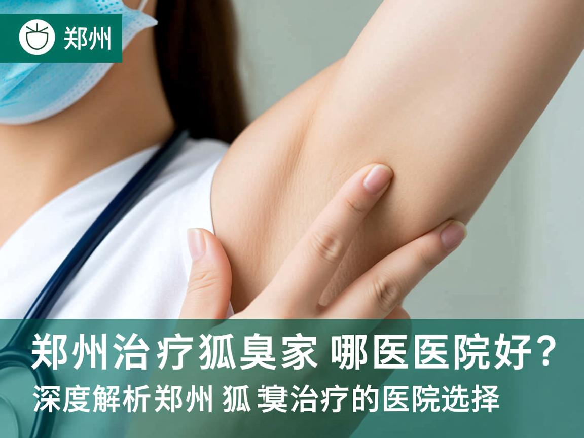 郑州治疗狐臭哪家医院好？深度解析郑州狐臭治疗的医院选择