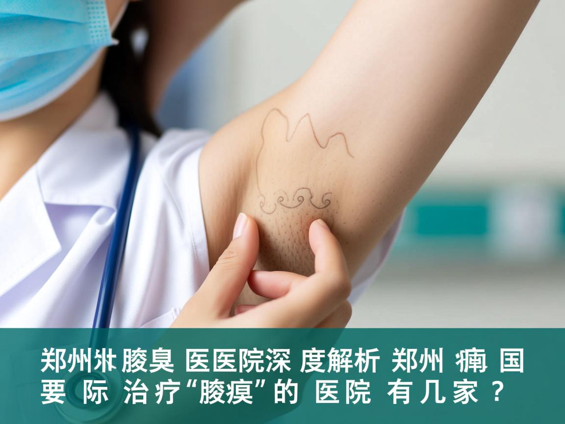 郑州腋臭医院深度解析，郑州国际治疗腋臭的医院有几家？