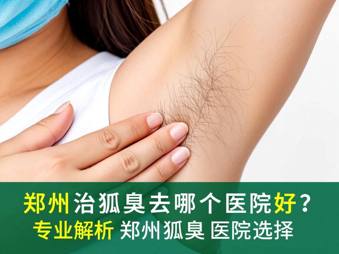 郑州治狐臭去哪个医院好？专业解析郑州狐臭医院选择