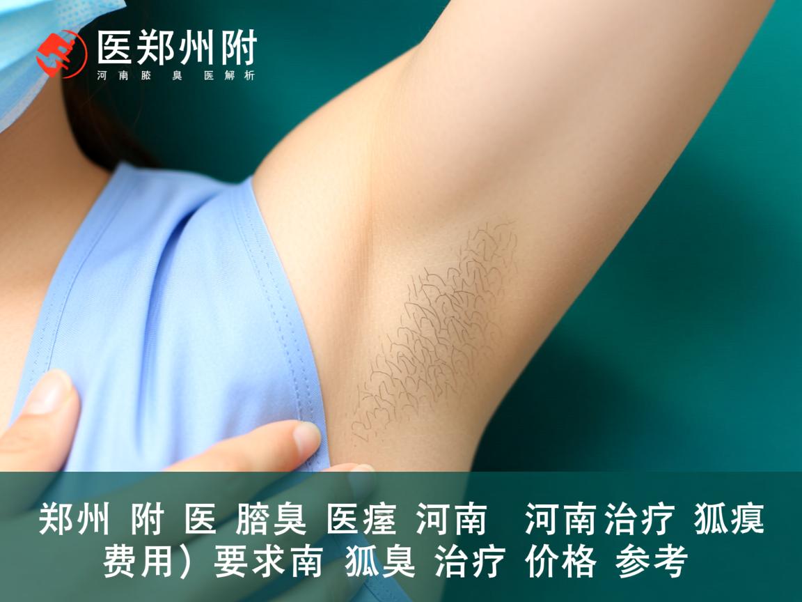 郑州附医腋臭医院解析，河南治疗狐臭费用，河南狐臭治疗价格参考