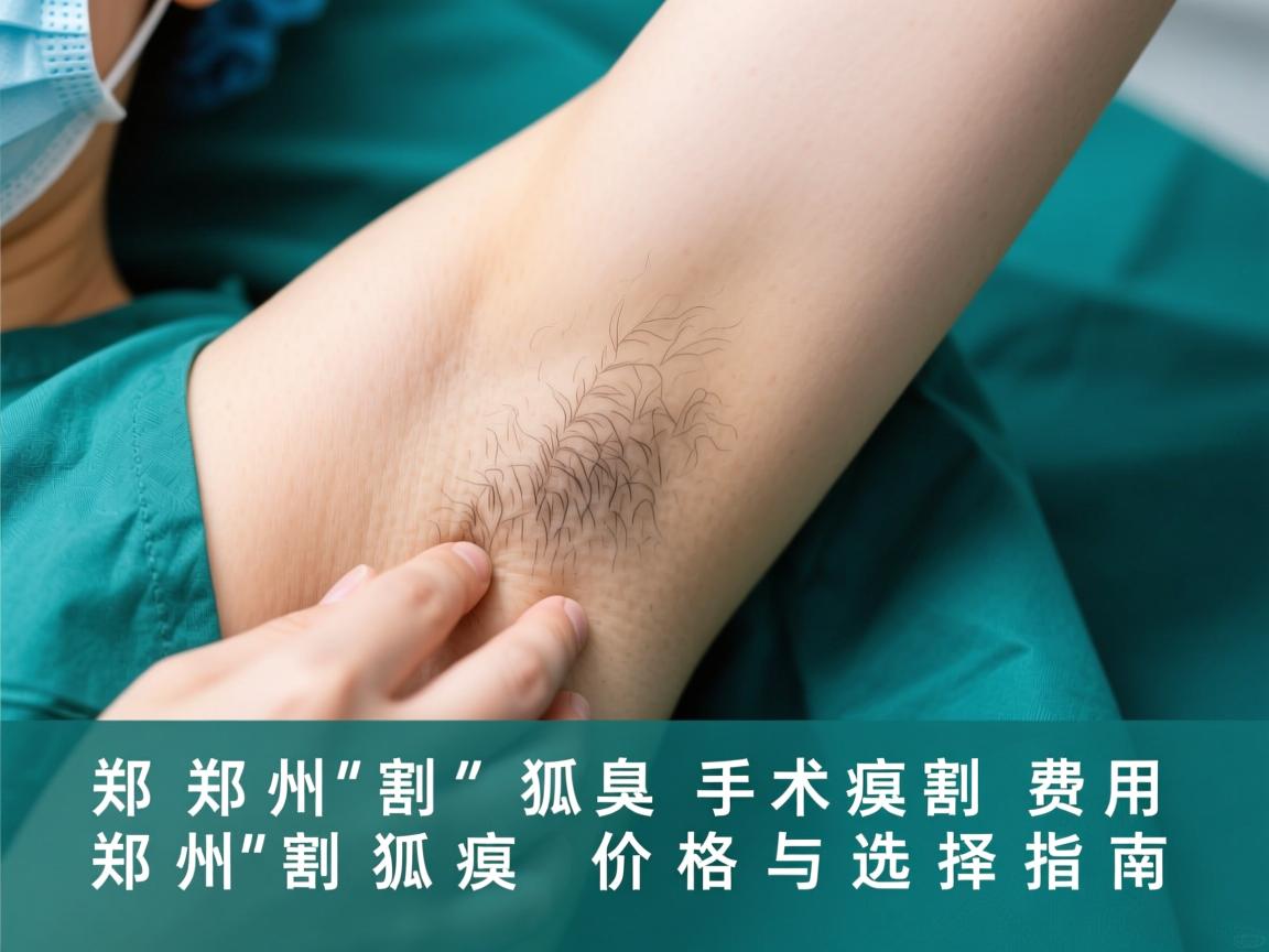 郑州割狐臭手术费用解析，郑州割狐臭价格与选择指南