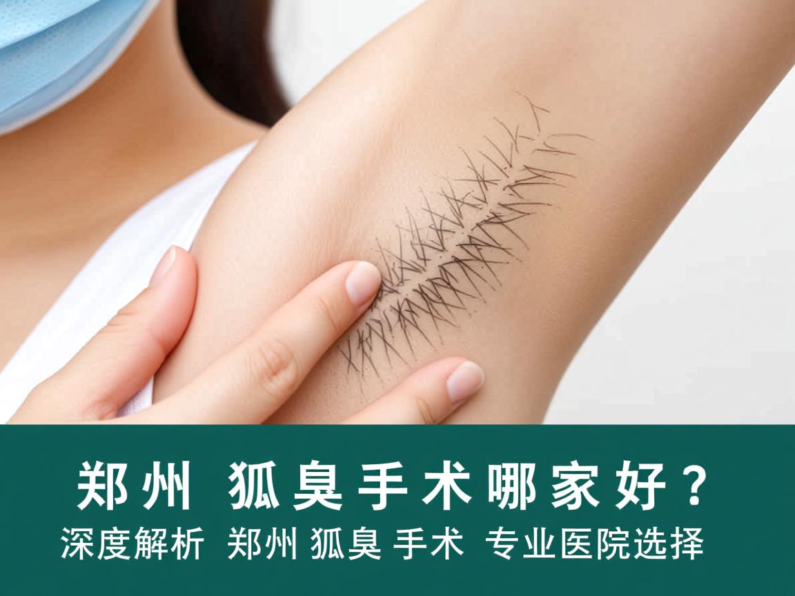 郑州狐臭手术哪家好？深度解析郑州狐臭手术专业医院选择