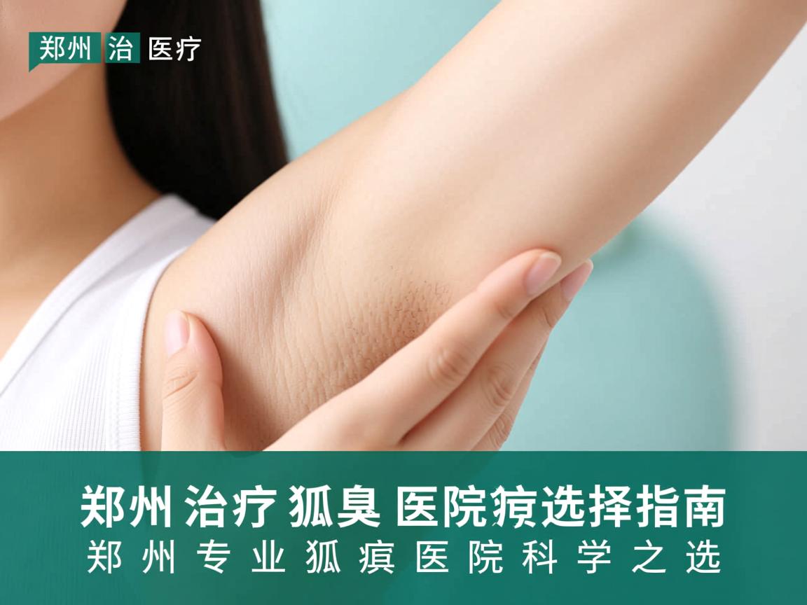 郑州治疗狐臭医院选择指南，郑州专业狐臭医院的科学之选