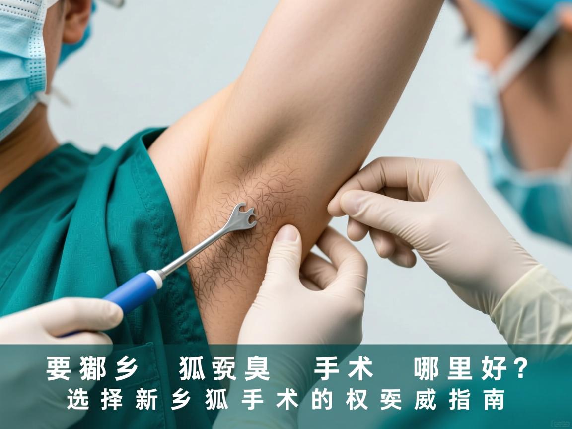 新乡狐臭手术哪里好？选择新乡狐臭手术的权威指南