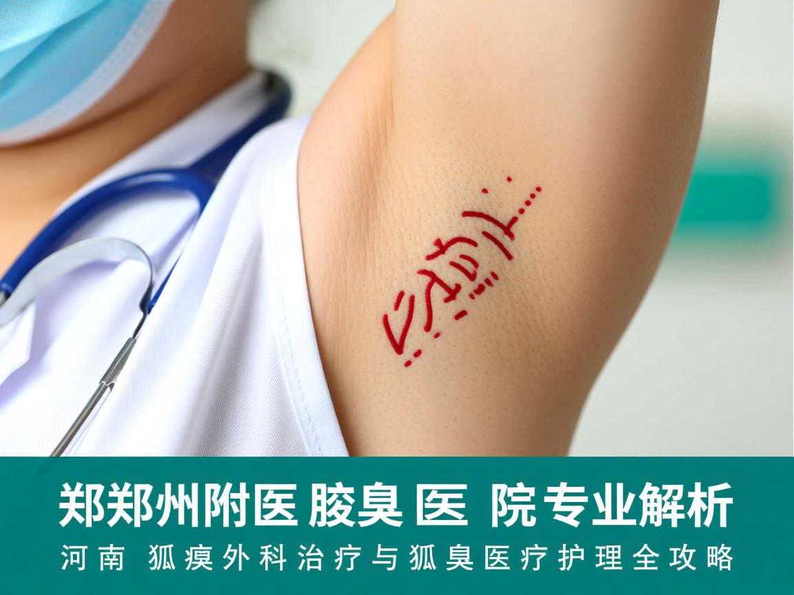 郑州附医腋臭医院专业解析，河南狐臭外科治疗与狐臭医疗护理全攻略