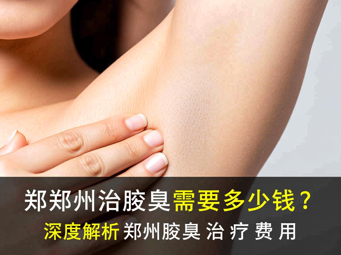 郑州治腋臭需要多少钱？深度解析郑州腋臭治疗费用