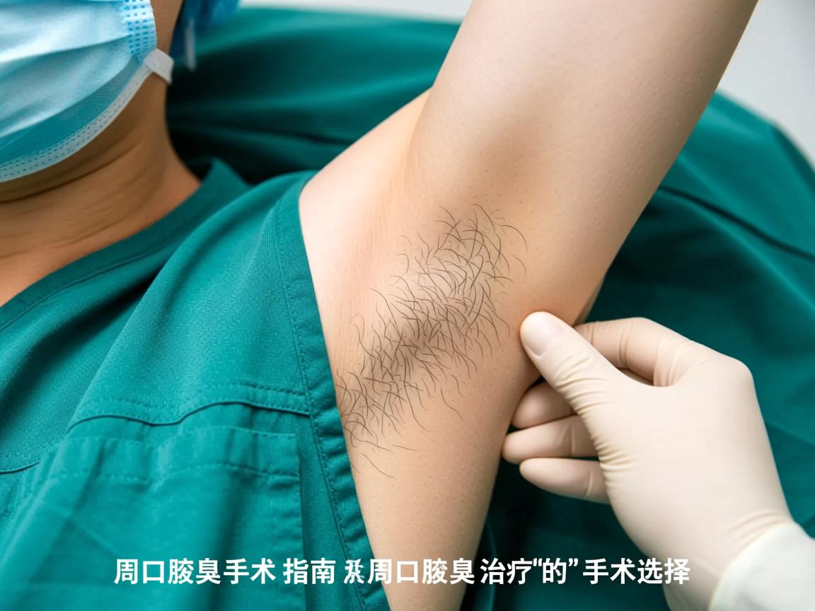 周口腋臭手术指南，解析周口腋臭治疗的手术选择