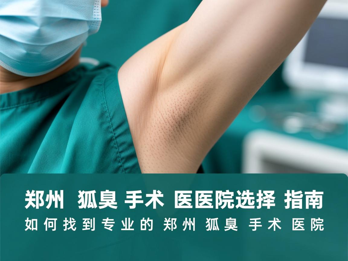 郑州狐臭手术医院选择指南,如何找到专业的郑州狐臭手术医院 郑州狐臭手术医院选择指南,如何找到专业的郑州狐臭手术医院