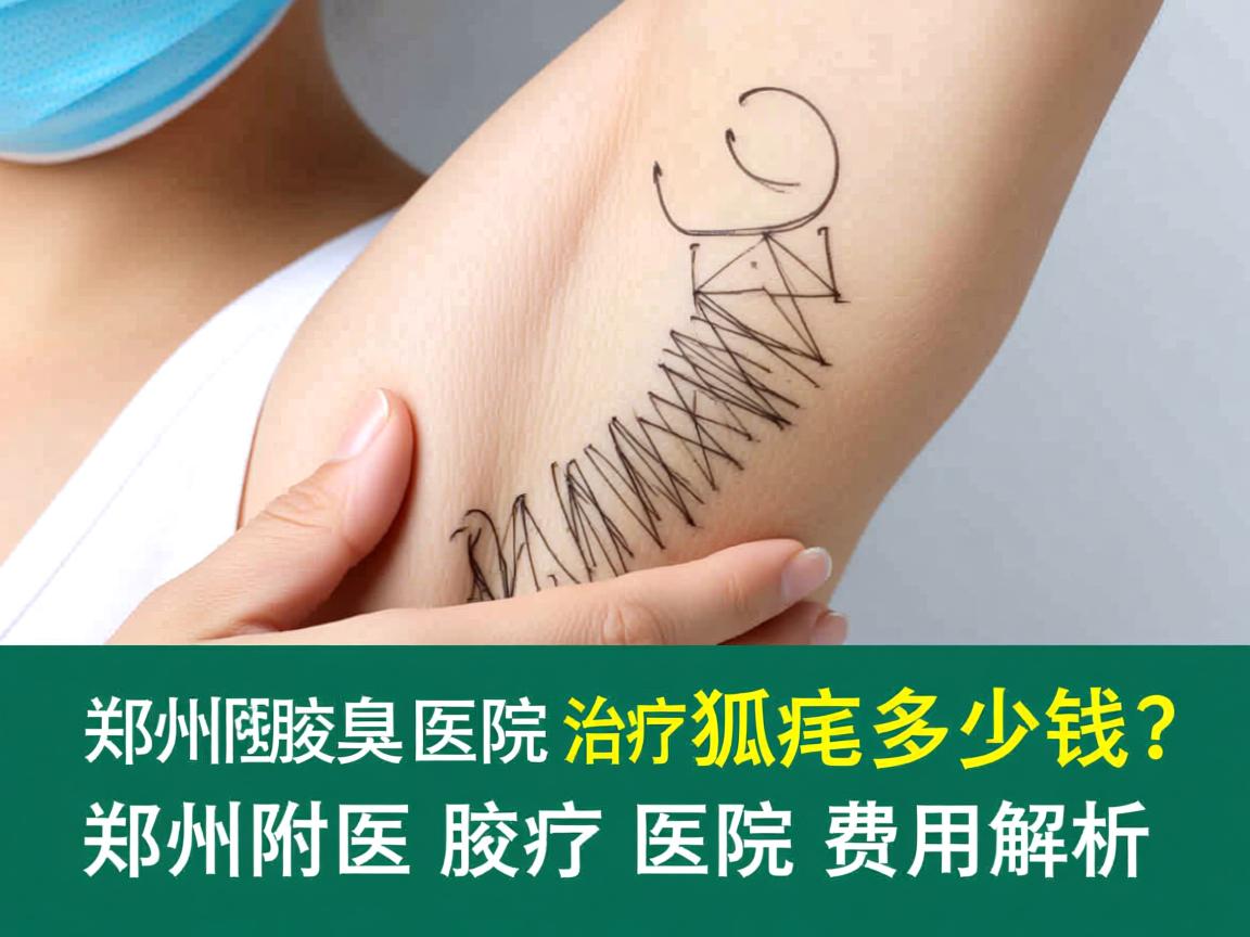 郑州附医腋臭医院治疗狐臭多少钱？郑州附医腋臭医院费用解析