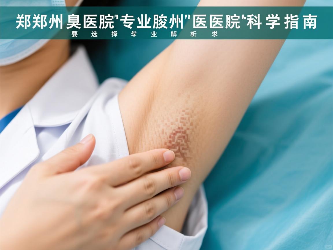 郑州腋臭医院专业解析，选择郑州腋臭医院的科学指南