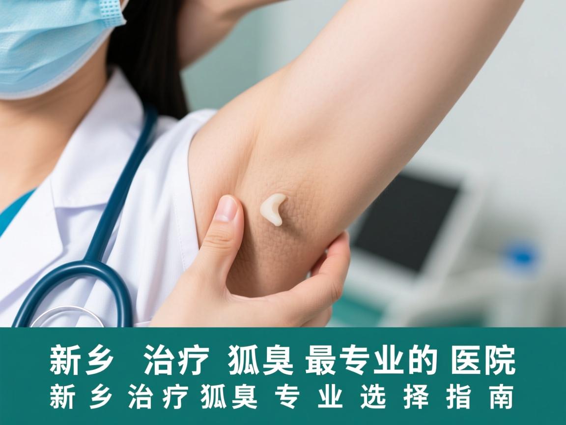 新乡治疗狐臭最专业的医院，新乡治疗狐臭专业选择指南