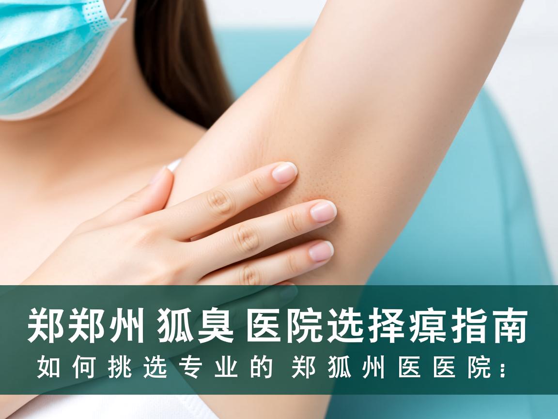 郑州狐臭医院选择指南，如何挑选专业的郑州狐臭医院