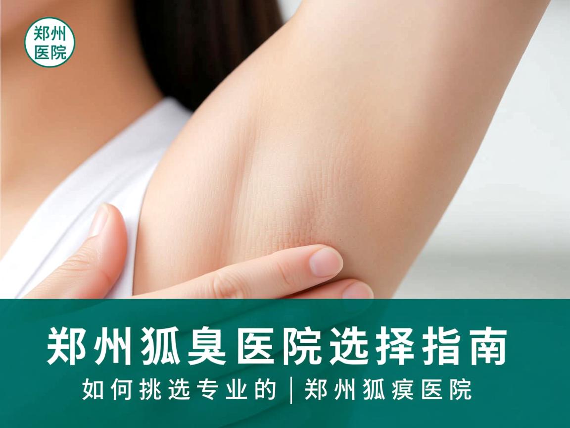 郑州狐臭医院选择指南，如何挑选专业的郑州狐臭医院