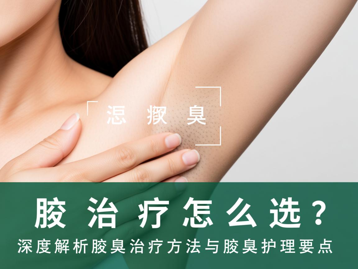 腋臭治疗怎么选？深度解析腋臭治疗方法与腋臭护理要点